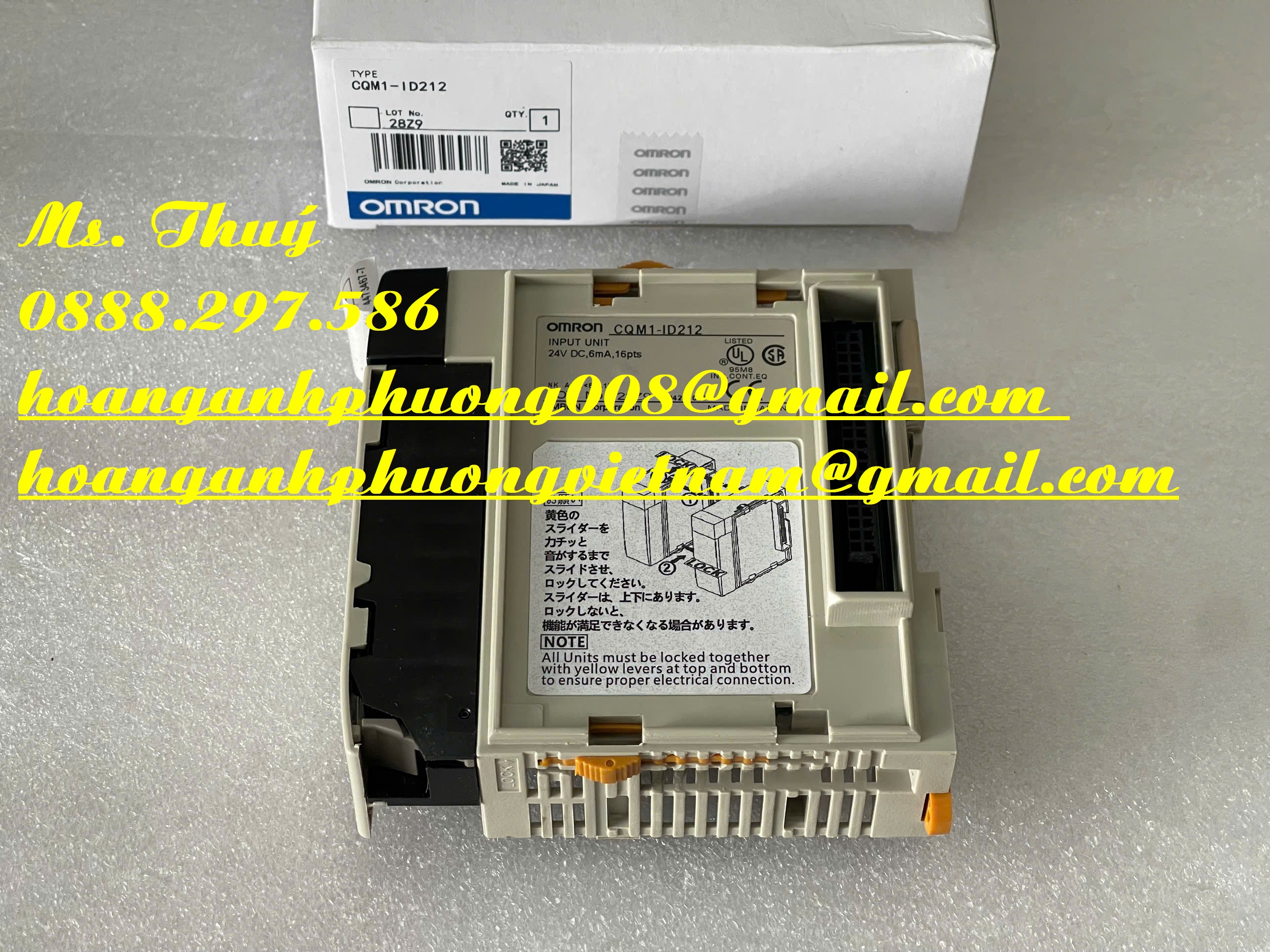 Hàng cao cấp - PLC Omron CQM1-ID212 - Bình Dương